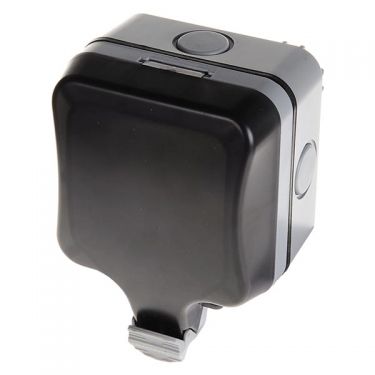 Click Here To Enlarge This Photo Of Weatherproof 13A Single Switched Socket Outlet WP21 