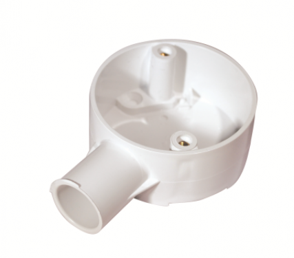 Click Here To Enlarge This Photo Of 20mm Terminal Box (1 Way)