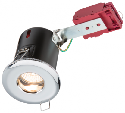 Click Here To Enlarge This Photo Of 230V IP65 GU10 IC Fire-Rated Shower Downlights