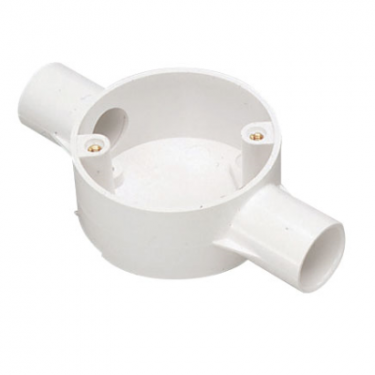 Click Here To Enlarge This Photo Of 25mm Through Box (2 Way)