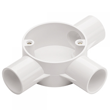 Click Here To Enlarge This Photo Of 20mm Tee Box (3 Way)