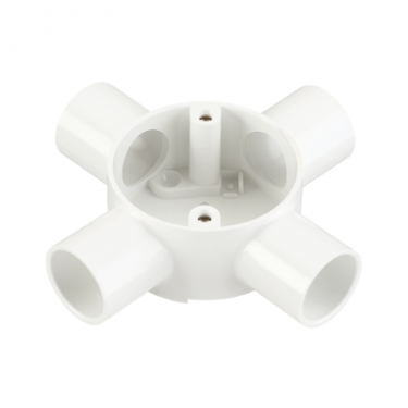Click Here To Enlarge This Photo Of 20mm Intersection Box (4 Way)