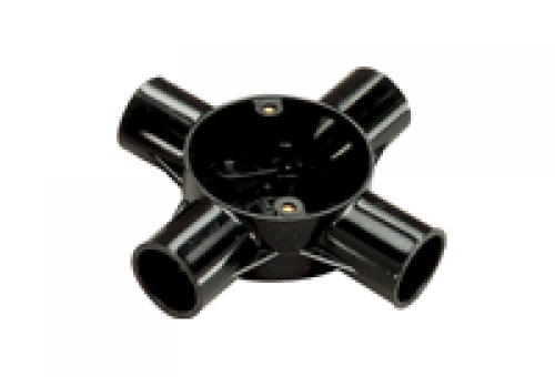 Click Here To Enlarge This Photo Of 25mm Intersection Box (4 Way)