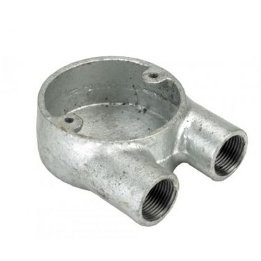 Click Here To Enlarge This Photo Of 20mm Galvanised U Box (2 Way)