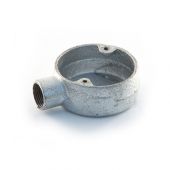 25mm Galvanised Terminal Box (1 Way)
