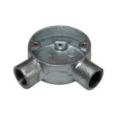 25mm Galvanised Angle Box (2 Way)