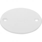 25mm White PVC Conduit Lid