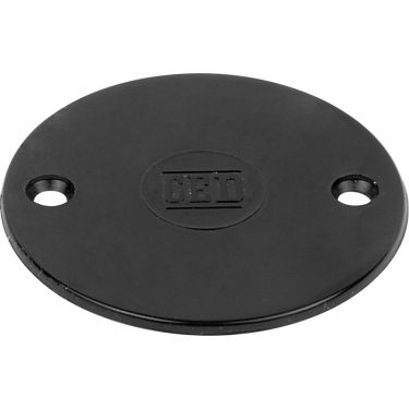 Click Here To Enlarge This Photo Of 25mm Black PVC Conduit Lid