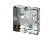 25mm 1 Gang Metal Back Box
