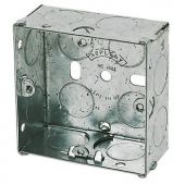 35mm 1 Gang Metal Back Box
