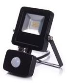 Diamond 10W LED Low Profile Floodlight with PIR TA1-10CP