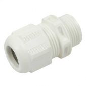 20mm White Compression Gland