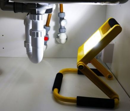 Click Here To Enlarge This Photo Of 10W Folding Work Light Yellow 6000K