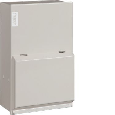 Click Here To Enlarge This Photo Of Hager VML202 2 way Consumer Unit With 63A Switch Disconnection