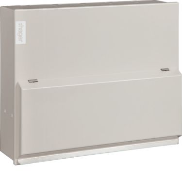 Click Here To Enlarge This Photo Of Hager VML106 6 Way Consumer Unit With 100A Switch Disconnection