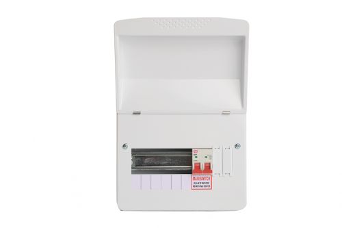 Click Here To Enlarge This Photo Of Fusebox F1006M 6 Way Consumer Unit