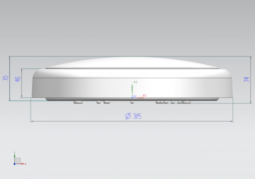 Click Here To Enlarge This Photo Of BT14 Knightsbride IP44 14W 4000K LED Bulkhead