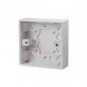 Hager Sollysta Surface Single Moulded Box 20mm WMPB1/20