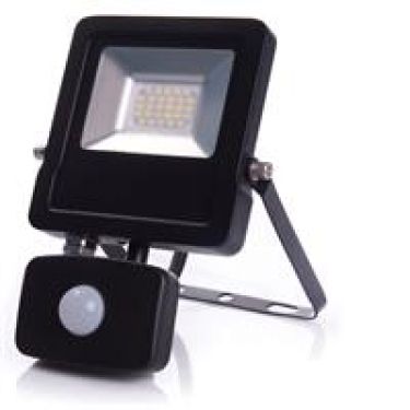 Click Here To Enlarge This Photo Of Diamond 20W LED Low Profile Floodlight with PIR TA1-20CP