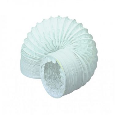 Click Here To Enlarge This Photo Of Flexible 6" Ducting 3M White