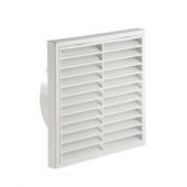 4" White Fixed Grill