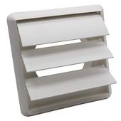 4" White Gravity Grill