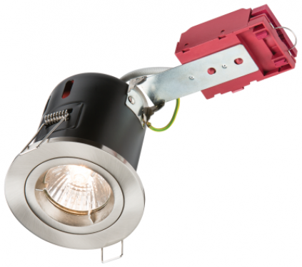 Click Here To Enlarge This Photo Of ML Knightsbridge 230V 50W Fixed GU10 IC Fire-Rated Downlights