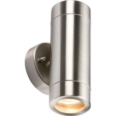 Click Here To Enlarge This Photo Of Lightweight Stainless Steel Up and Down Light GU10 35W WALL2L