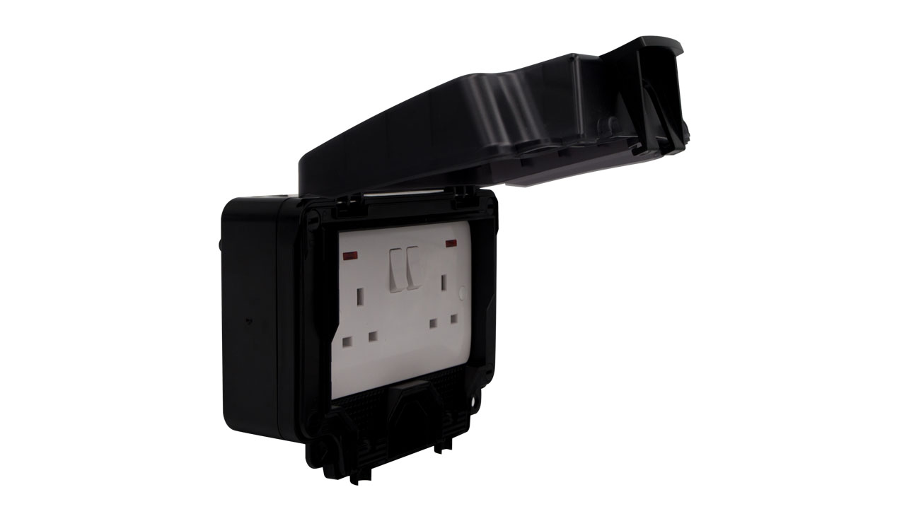 Vimark VWP1209DPN 2G Outdoor Switched Socket